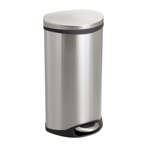 Safco 9902SS Step On waste receptacle