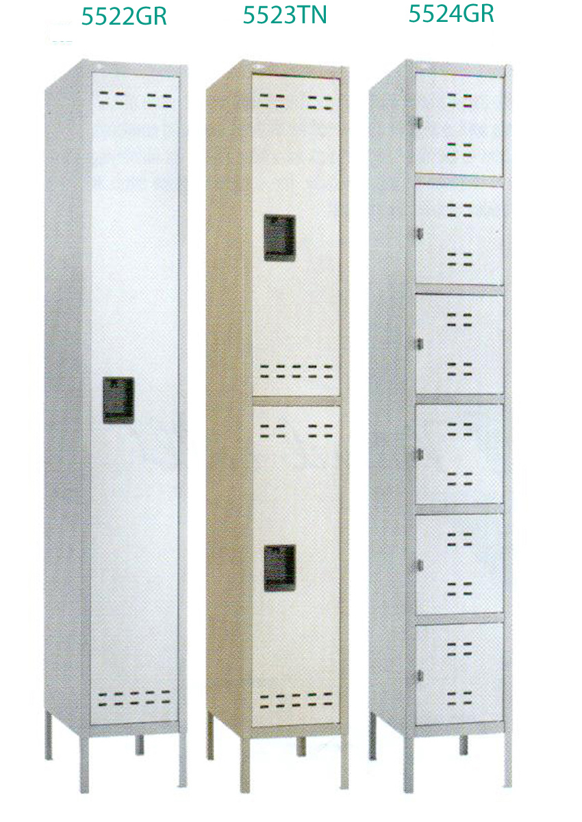 Safco SteelLockers, 5522, 5523, 5524