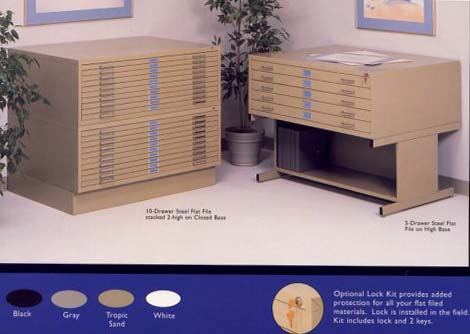 Safco Steel Flat Files 