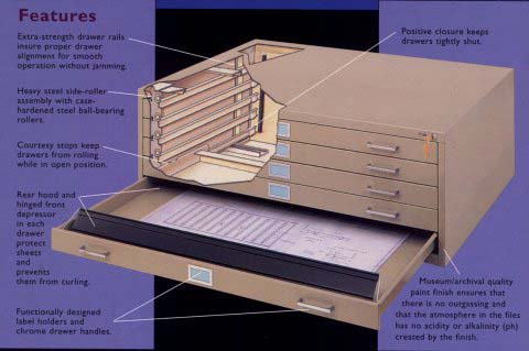 Safco Flat File Features