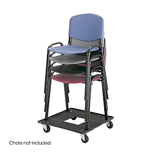 Safco Stack Chair Cart, 4188