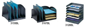 Safco Steel Desk Racks, 3154BL, 3155BL, 3157BL, 3158BL, 166BL, 3167BL, 3168BL, 3169BL, 3125BL, 3126BL, 3127BL, 3128BL, 3129BL