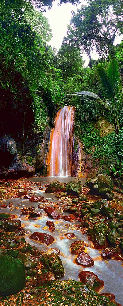 929 Diamond Falls, St. Lucia by Steve Vaughn