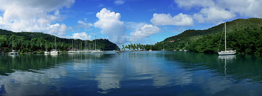 932 Marigot Bay, St. Lucia by Steve Vaughn