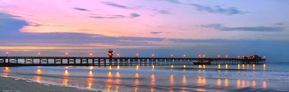 C018 Seal Beach Pier by Steve Vaughn