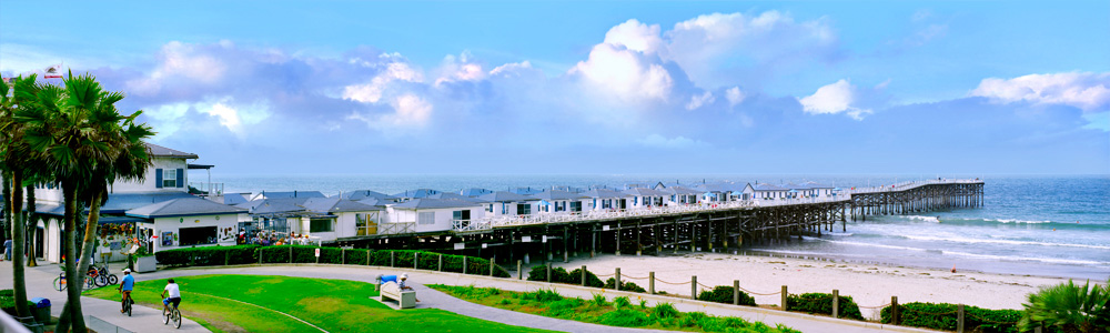 C021 Crystal Pier, Pacific Beach by Steve Vaughn