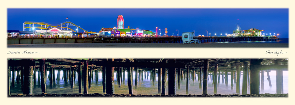 C12-C13 Santa Monica Pier by Steve Vaughn