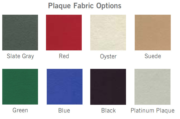 Waddell Plaque Fabric Options